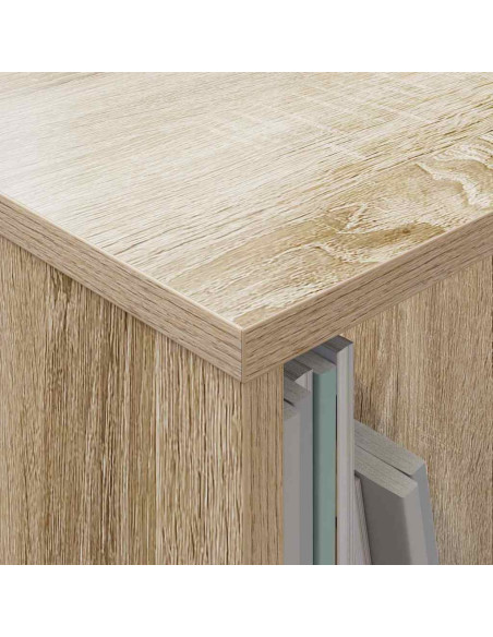 Scaffale per riviste Rovere Sonoma 68,5 x 30 x 45 cm
