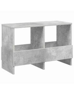 Scaffale per riviste Grigio cemento 68,5 x 30 x 45 cm 2