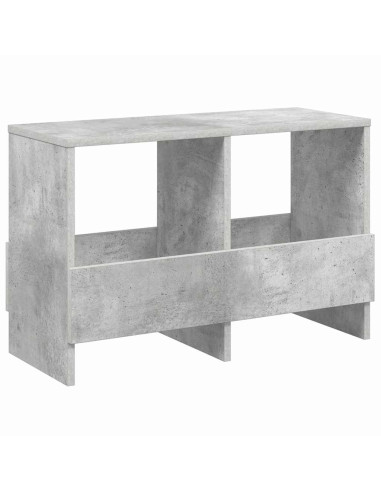 Scaffale per riviste Grigio cemento 68,5 x 30 x 45 cm