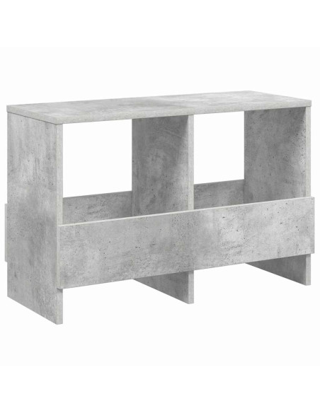 Scaffale per riviste Grigio cemento 68,5 x 30 x 45 cm