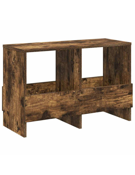 Scaffale per riviste Rovere fumé 68,5 x 30 x 45 cm