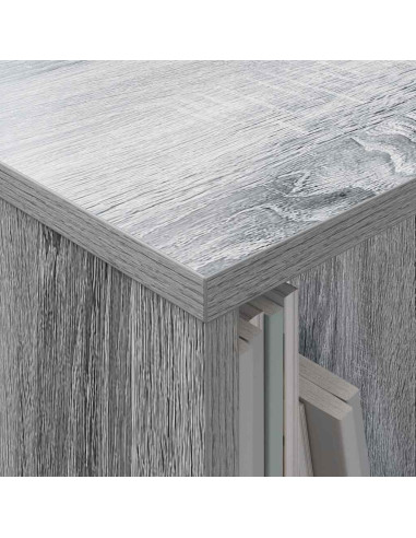 Scaffale per riviste Grigio Sonoma 68,5 x 30 x 45 cm