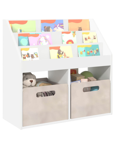 Libreria per Bambini Bianco 72,5 x 29,5 x 69 cm