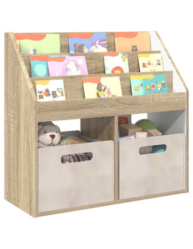 Libreria per Bambini Rovere Sonoma 72,5 x 29,5 x 69 cm
