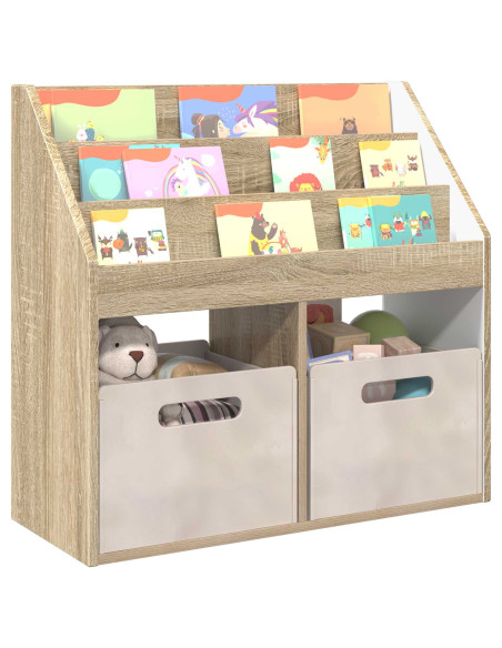 Libreria per Bambini Rovere Sonoma 72,5 x 29,5 x 69 cm