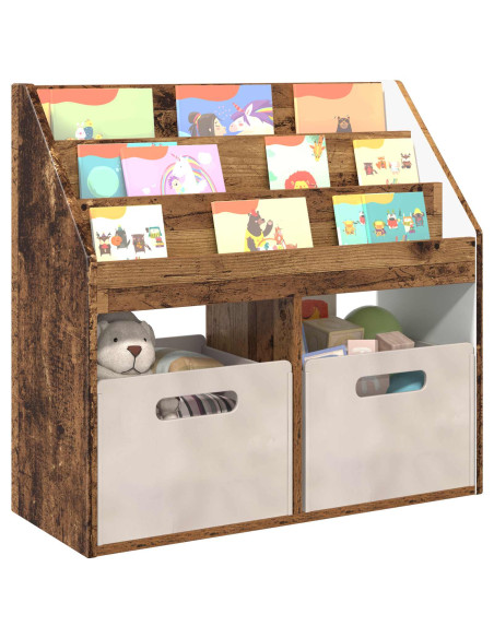 Libreria per Bambini Legno vecchio 72,5 x 29,5 x 69 cm
