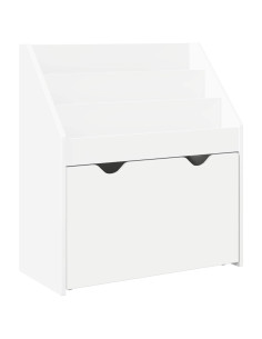 Libreria per Bambini Bianco 60 x 29,5 x 69 cm Legno multistrato 2