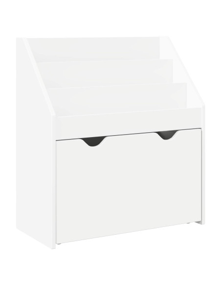 Libreria per Bambini Bianco 60 x 29,5 x 69 cm Legno multistrato