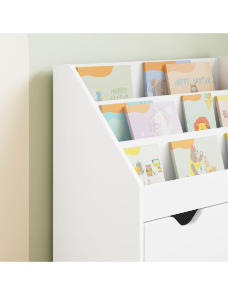 Libreria per Bambini Bianco 60 x 29,5 x 69 cm Legno multistrato
