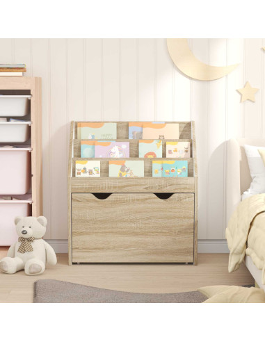 Libreria per Bambini Rovere Sonoma 60 x 29,5 x 69 cm
