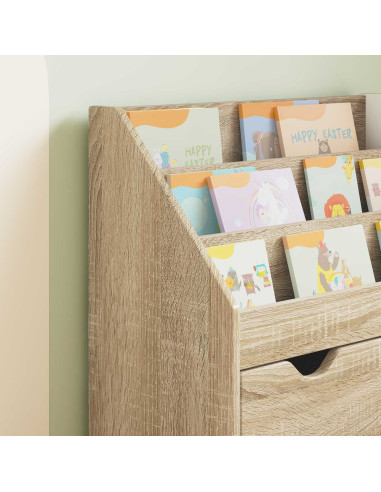 Libreria per Bambini Rovere Sonoma 60 x 29,5 x 69 cm