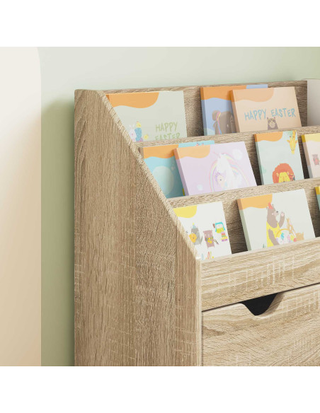Libreria per Bambini Rovere Sonoma 60 x 29,5 x 69 cm