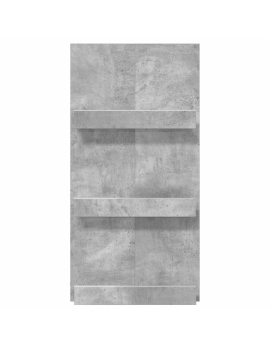 Scaffale per riviste Grigio cemento 51 x 11 x 102 cm