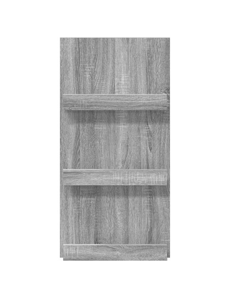 Scaffale per riviste Grigio Sonoma 51 x 11 x 102 cm