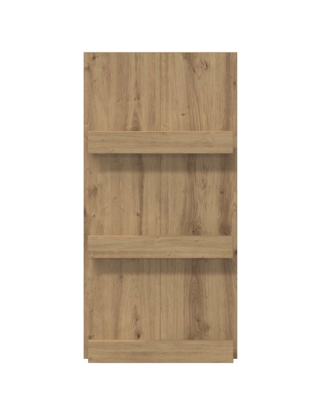 Scaffale per riviste Rovere artigianale 51 x 11 x 102 cm