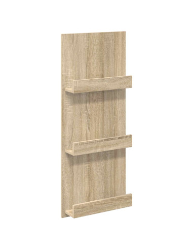 Scaffale per riviste Rovere Sonoma 43 x 11 x 102 cm