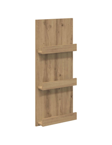 Scaffale per riviste Rovere artigianale 43 x 11 x 102 cm