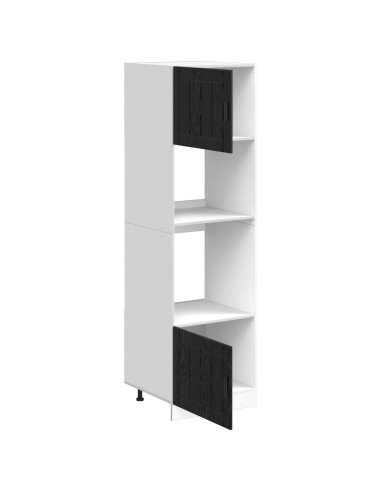 Mobile da cucina Rovere Nero 60 x 57 x 207 cm Legno multistrato