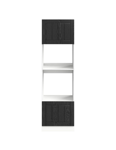Mobile da cucina Rovere Nero 60 x 57 x 207 cm Legno multistrato