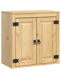 Armadietto con lo scaffale Miele 60 x 32 x 40 cm Pino massello 2