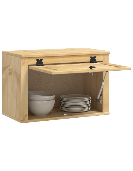 Armadietto con porta Miele 60 x 32 x 40 cm Pino massello