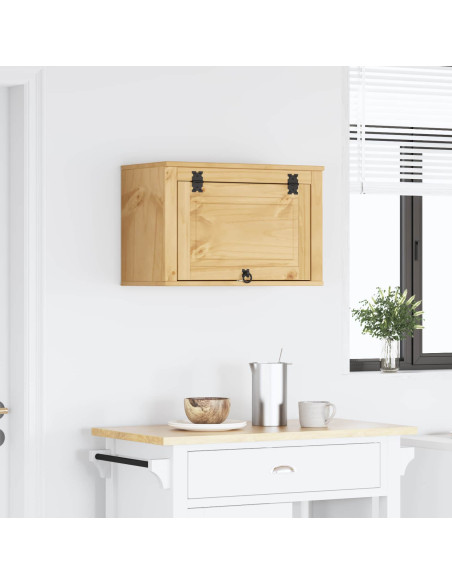 Armadietto con porta Miele 60 x 32 x 40 cm Pino massello