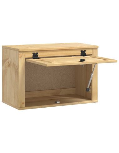 Armadietto con porta Miele 60 x 32 x 40 cm Pino massello