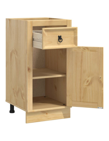 Armadietto con cassetto Miele 40 x 46 x 81,5 cm Pino massello