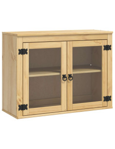 Armadietto con lo scaffale Miele 60 x 32 x 40 cm Pino massello 2