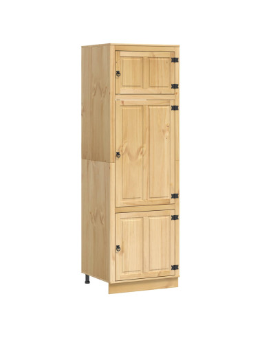 Armadietto con lo scaffale Miele 60 x 32 x 40 cm Pino massello