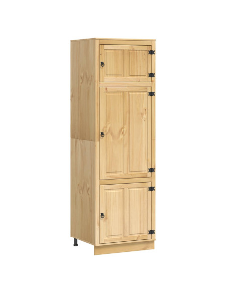 Armadietto con lo scaffale Miele 60 x 32 x 40 cm Pino massello
