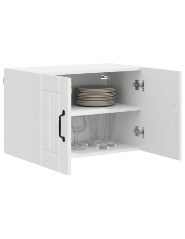 Armadi a pareti per cucina 2 pcs Bianco Lucido 60 x 31 x 40 cm