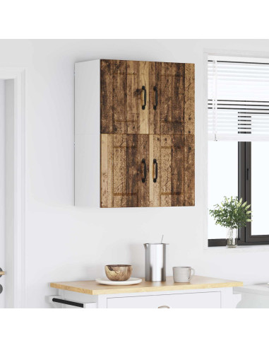 Armadi a pareti per cucina 2 pcs Legno vecchio 60 x 31 x 40 cm