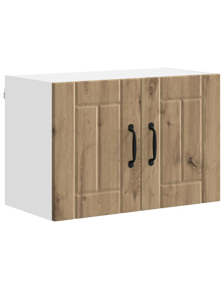Armadi a pareti per cucina con porta 2 pcs Rovere artigianale
