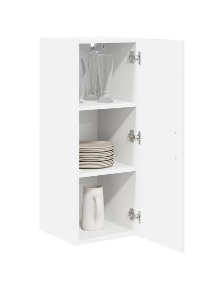 Pensile cucina Bianco 30 x 31 x 80 cm Legno multistrato