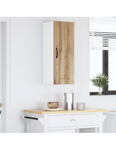 Pensile cucina con porta Rovere artigianale 30 x 31 x 80 cm