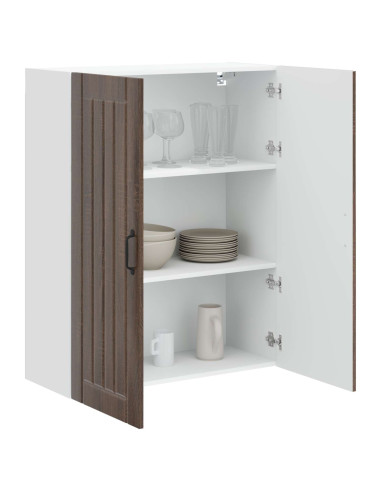 Pensile cucina con porta Rovere Marrone 80 x 31 x 100 cm