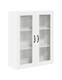 Pensile cucina Bianco 80 x 31 x 100 cm Legno multistrato 2