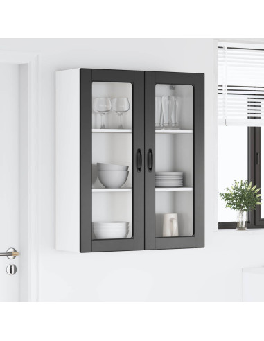 Pensile cucina Nero 80 x 31 x 100 cm Legno multistrato