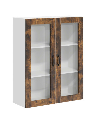 Pensile cucina Rovere fumé 80 x 31 x 100 cm Legno multistrato