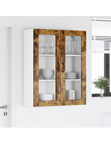 Pensile cucina Rovere fumé 80 x 31 x 100 cm Legno multistrato