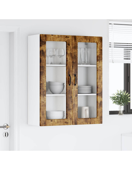 Pensile cucina Rovere fumé 80 x 31 x 100 cm Legno multistrato