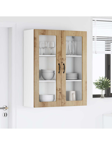 Pensile cucina con porta Rovere artigianale 80 x 31 x 100 cm