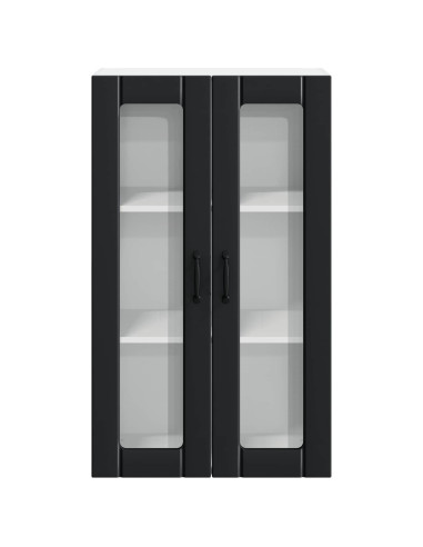 Pensile cucina Nero 60 x 31 x 100 cm Legno multistrato