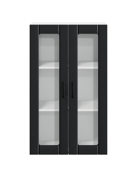Pensile cucina Nero 60 x 31 x 100 cm Legno multistrato