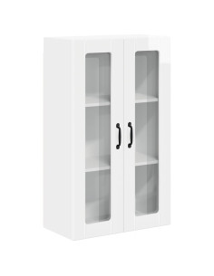 Pensile cucina Bianco Lucido 60 x 31 x 100 cm Legno multistrato 2