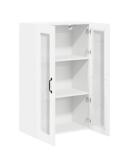 Pensile cucina Bianco Lucido 60 x 31 x 100 cm Legno multistrato