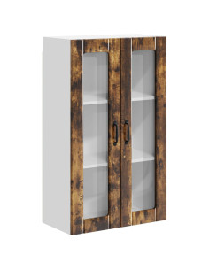 Pensile cucina Rovere fumé 60 x 31 x 100 cm Legno multistrato 2