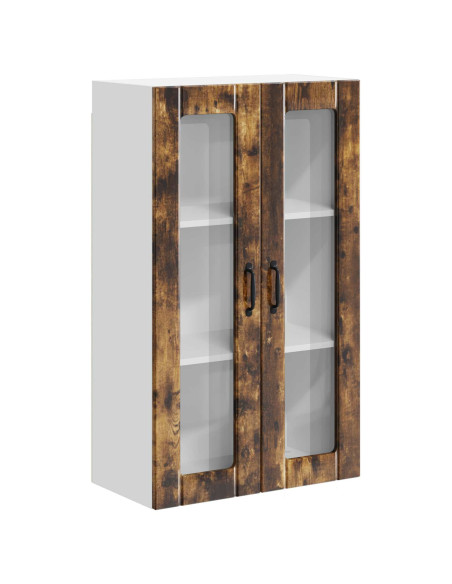 Pensile cucina Rovere fumé 60 x 31 x 100 cm Legno multistrato