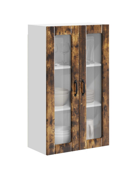 Pensile cucina Rovere fumé 60 x 31 x 100 cm Legno multistrato
